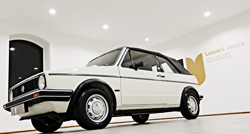 1981 VW Golf Cabriolet GLi  1.6 110HP - 102.300Kms